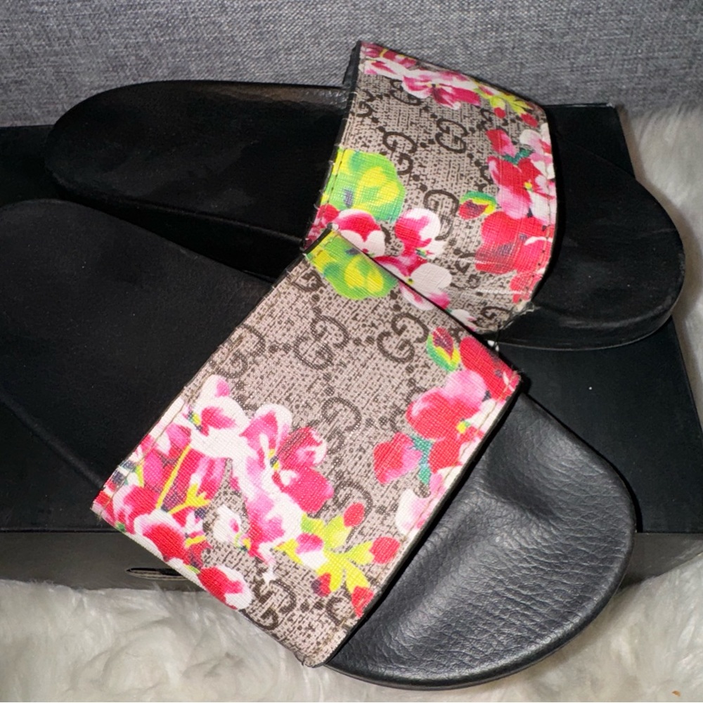 GUCCI FLORAL SLIDES WOMEN-6